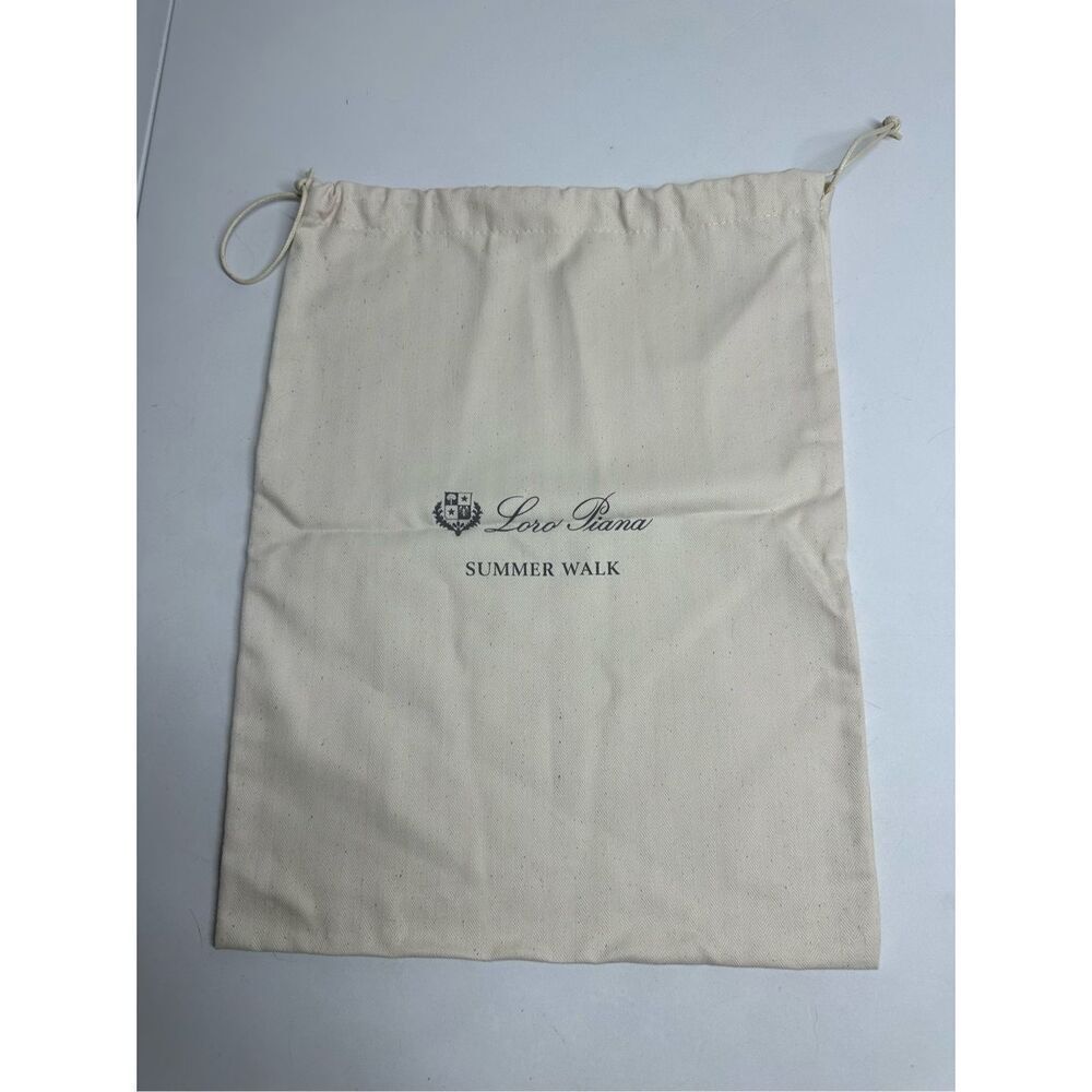 LORO PIANA  Open Walk  Drawstring Dust Bag  Made in Italy 15x12"